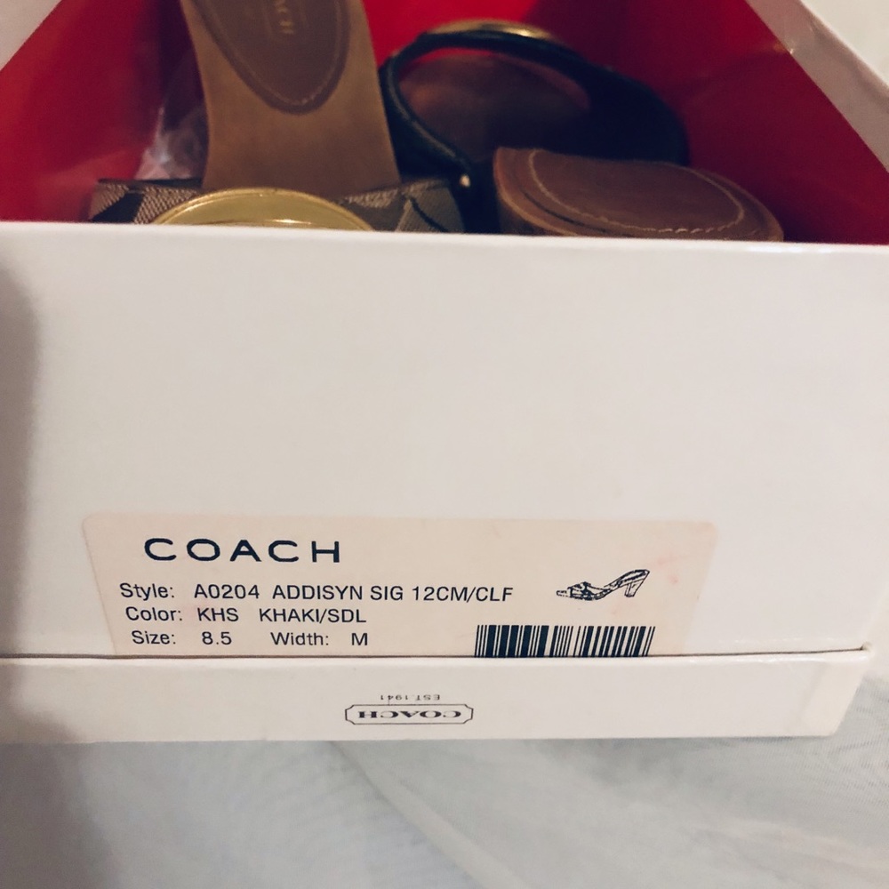 Coach heeled shoes - Picture 6 of 6